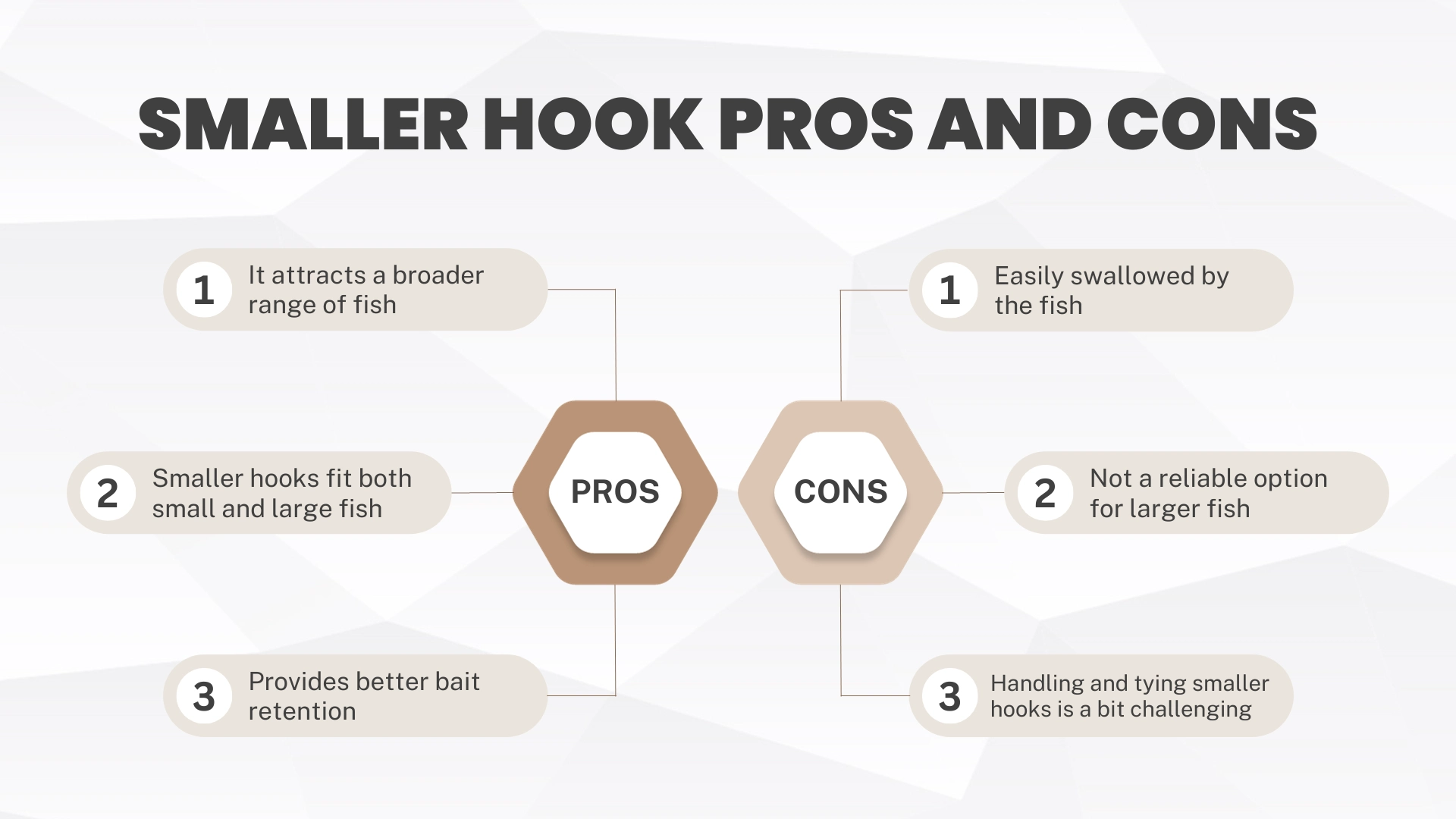 Smaller Hook Pros and Cons