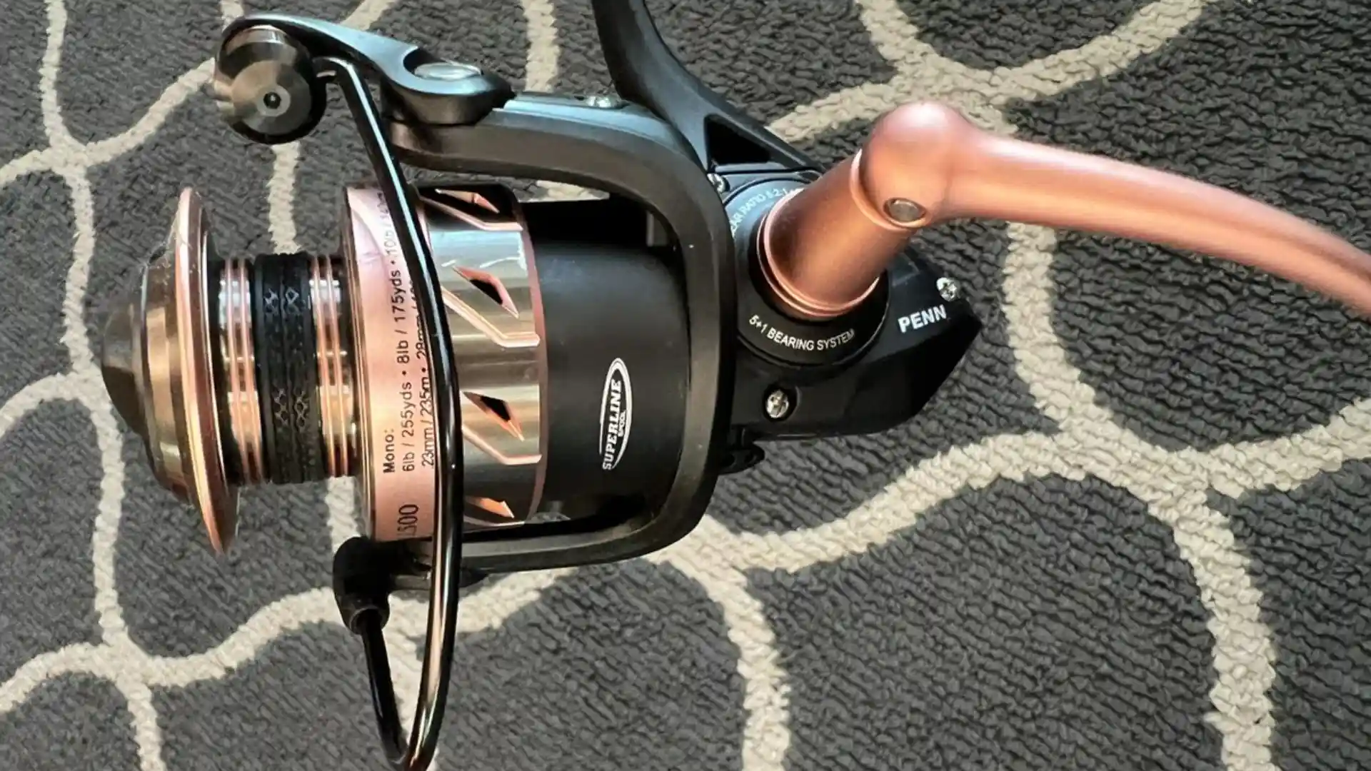 PENN Passion II Spinning Reel and Fishing Rod Combo
