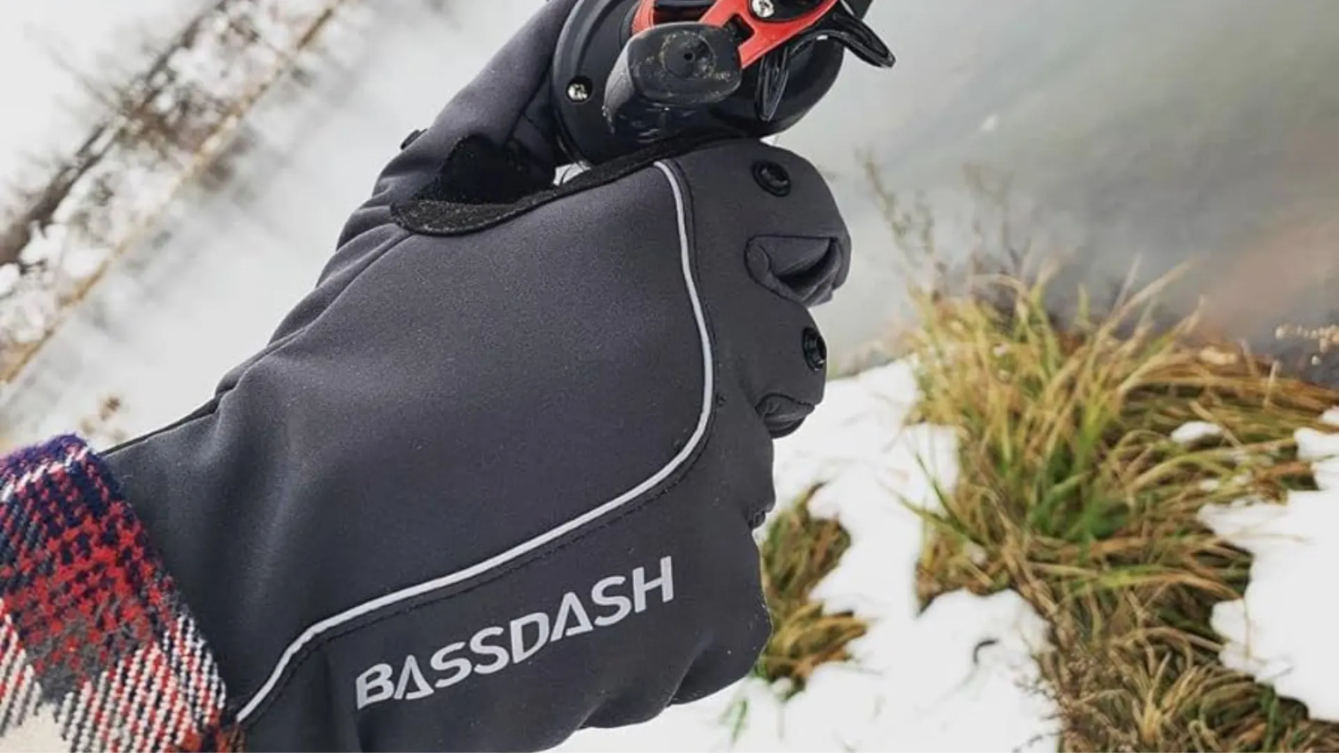 BASSDASH WinterPro Insulated Fishing Gloves