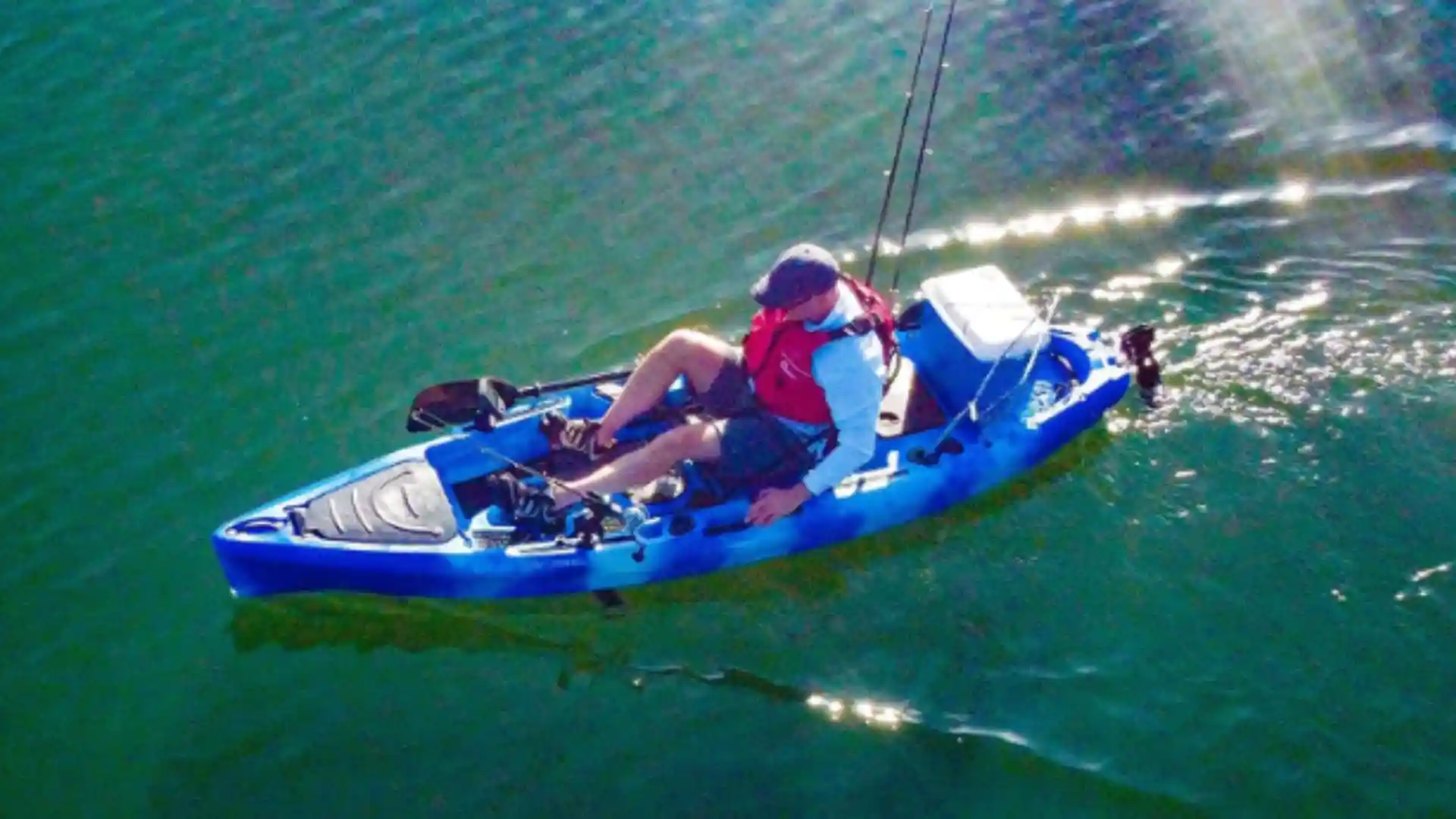Pedal Kayak Fishing Angler